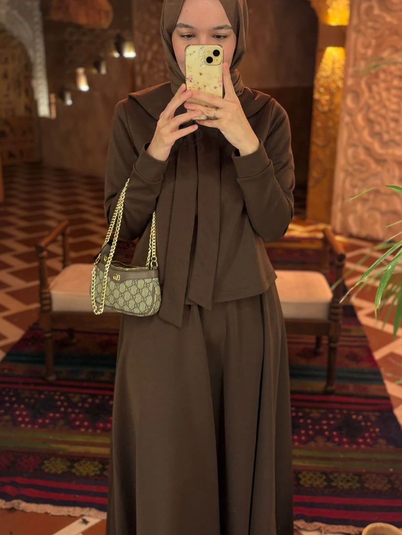 Mocha Kahverengi Kadın Takım