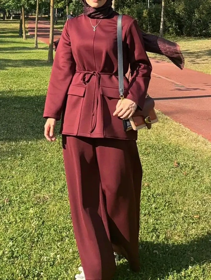 Sienna Bordo Kadın Takım