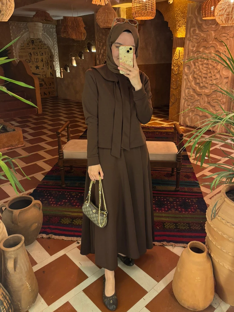 Mocha Kahverengi Kadın Takım