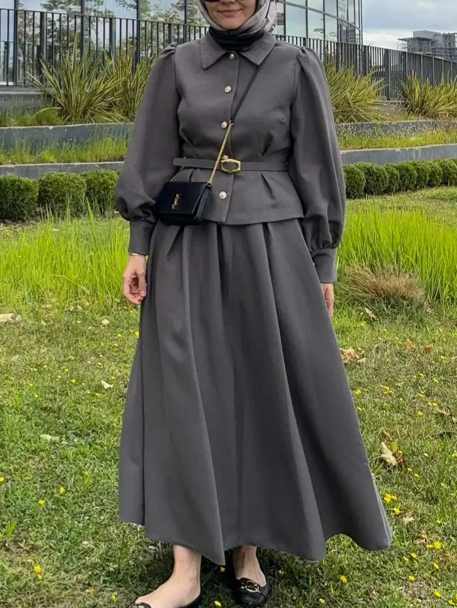 Princess Kadın Takım Gri