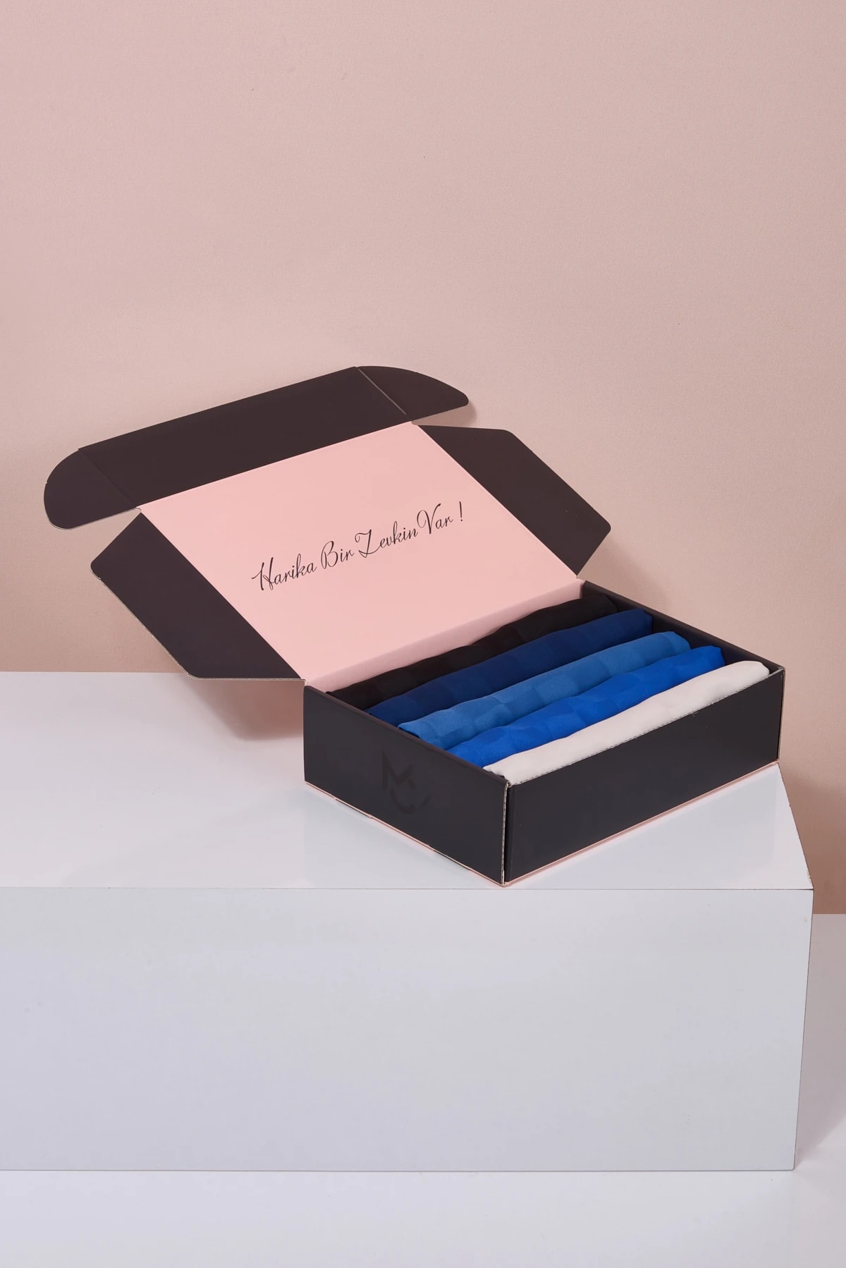 İpeksi Jakar Şal - Dama Desen Color Box