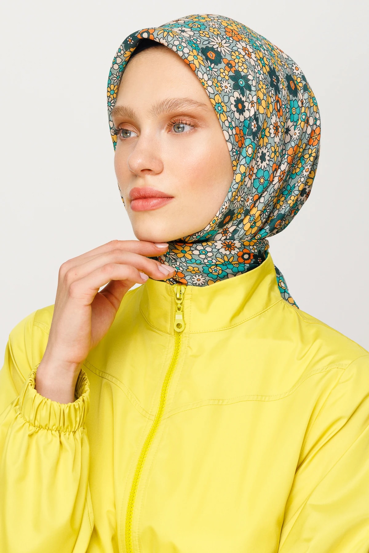 وشاح ناعم رقمي بنمط مصغر