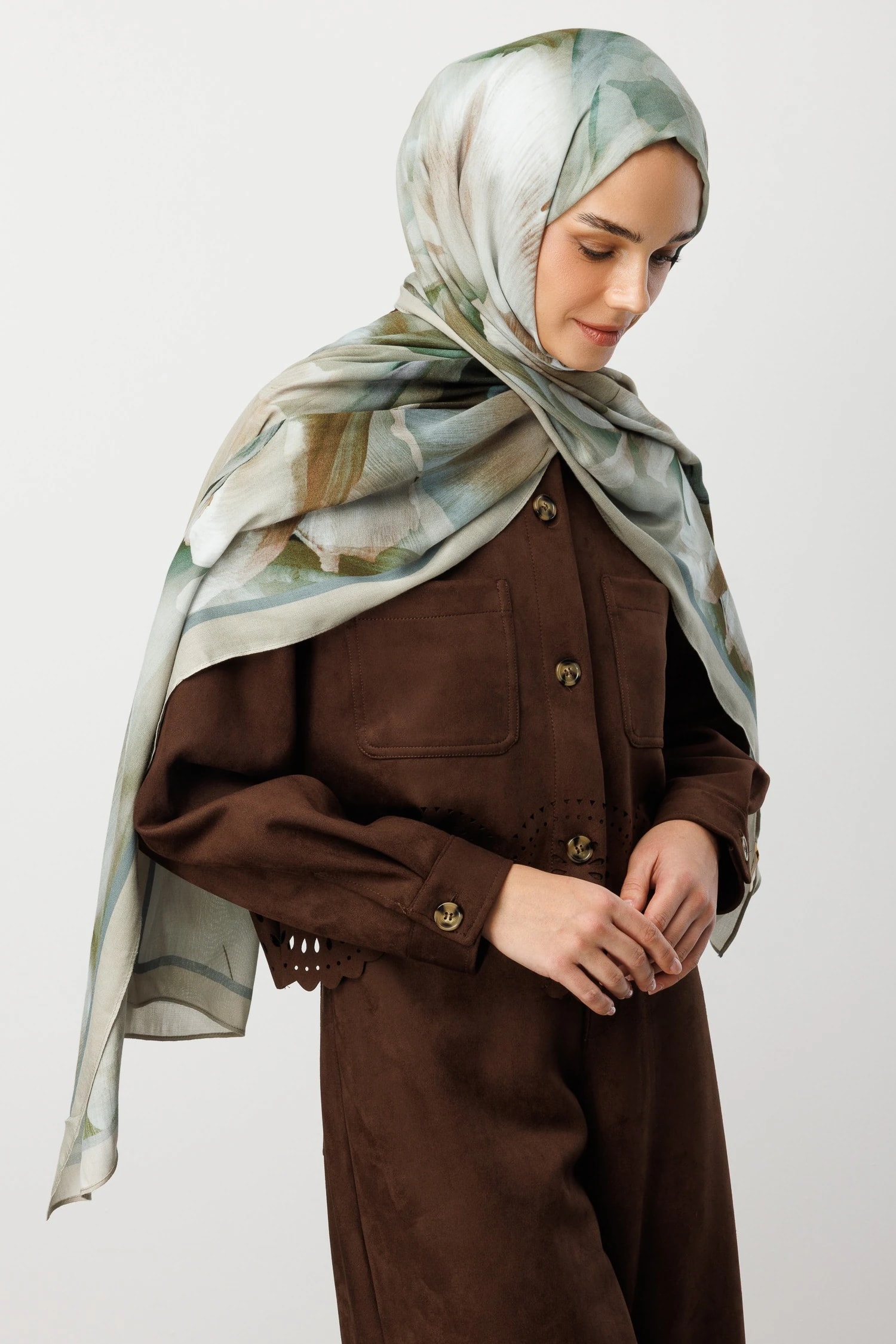 شال رامي بنمط فلور - حكيم