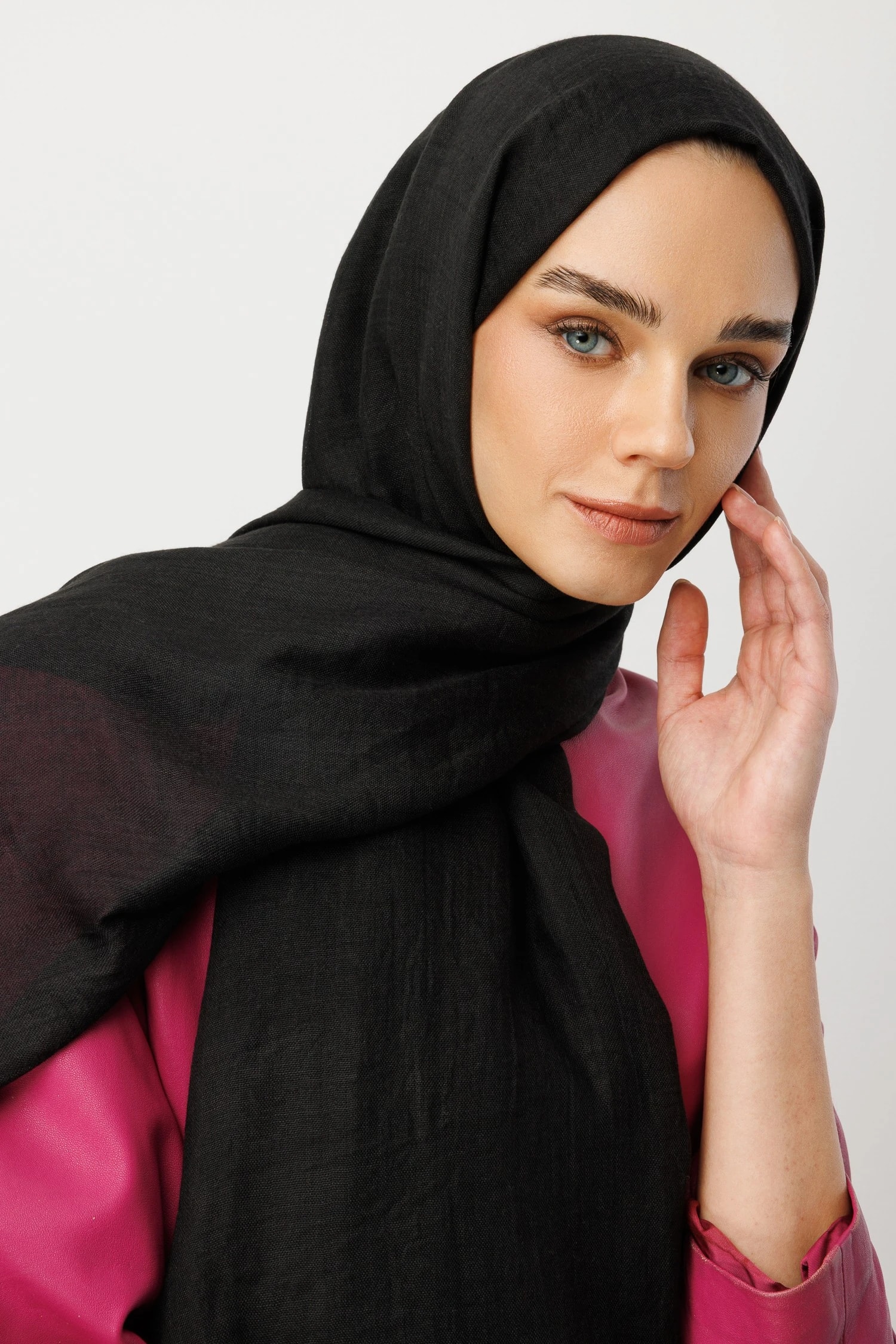 شال دبي - أسود