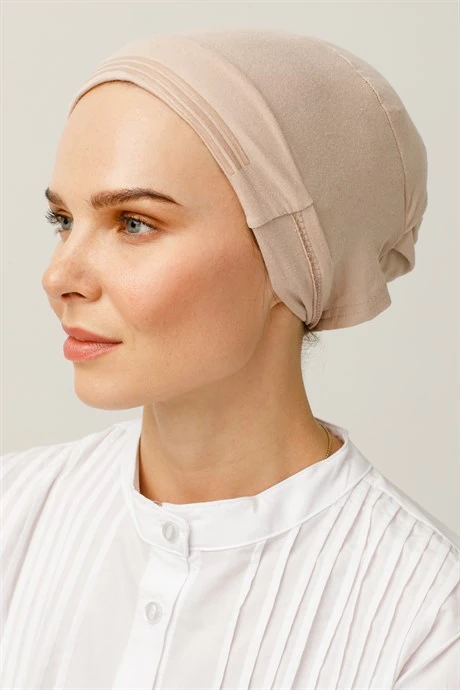 غطاء رأس بيج غير قابل للانزلاق بدون درزات