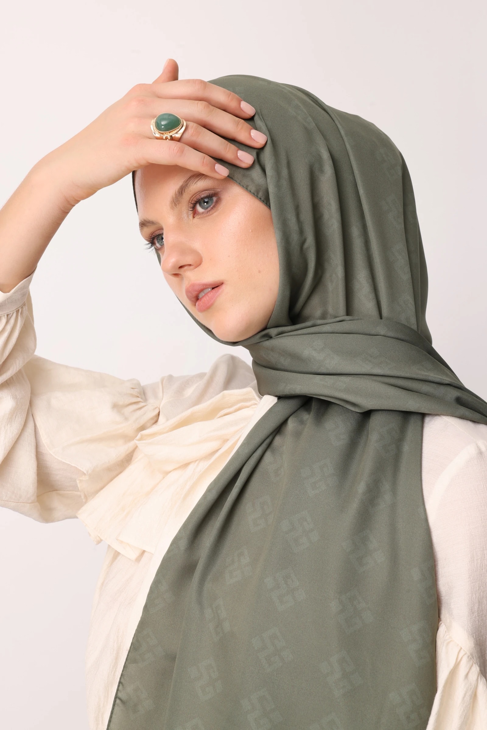 Elibelinde نمط شال الحرير ساكورا