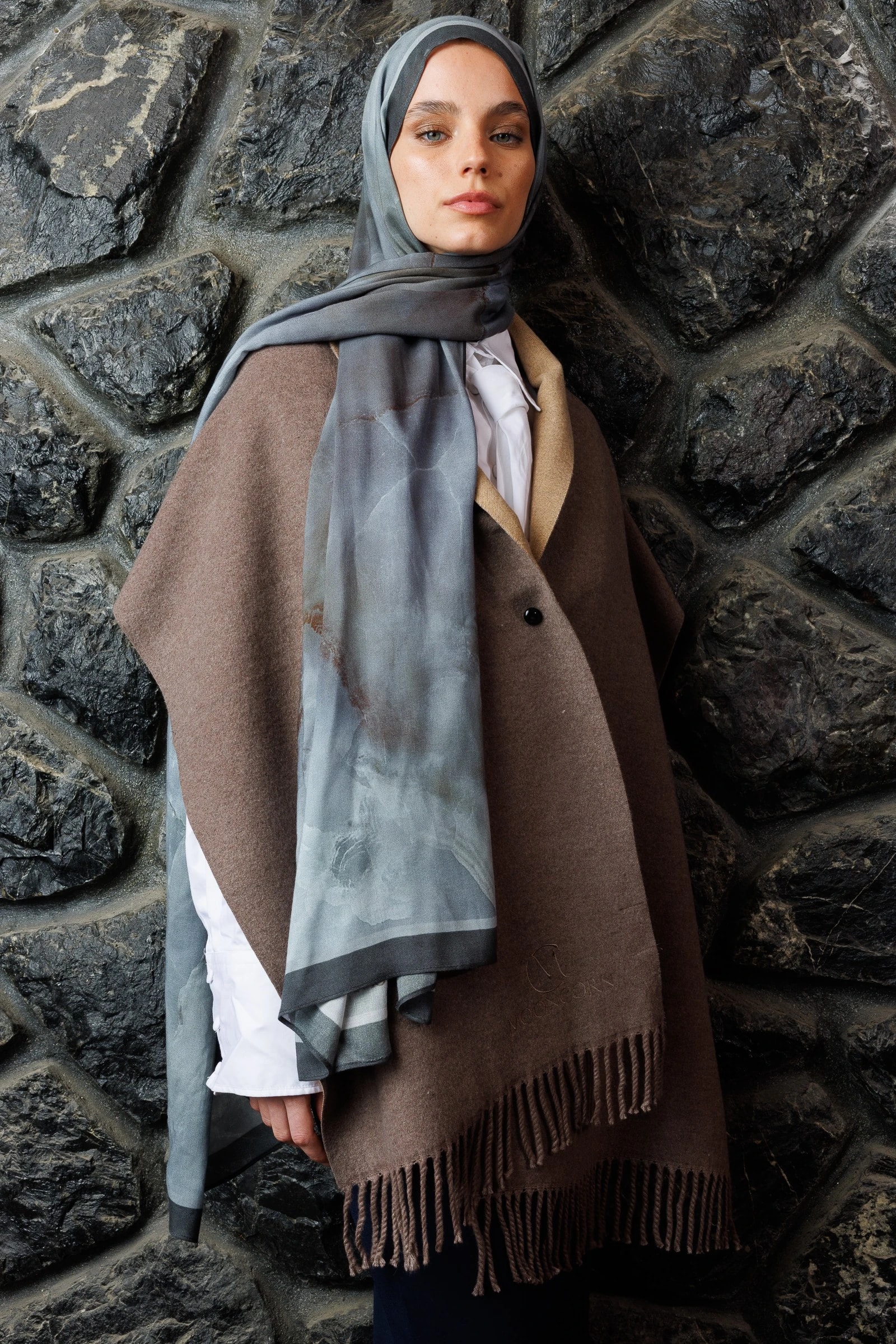 شال رامي بنمط موريل