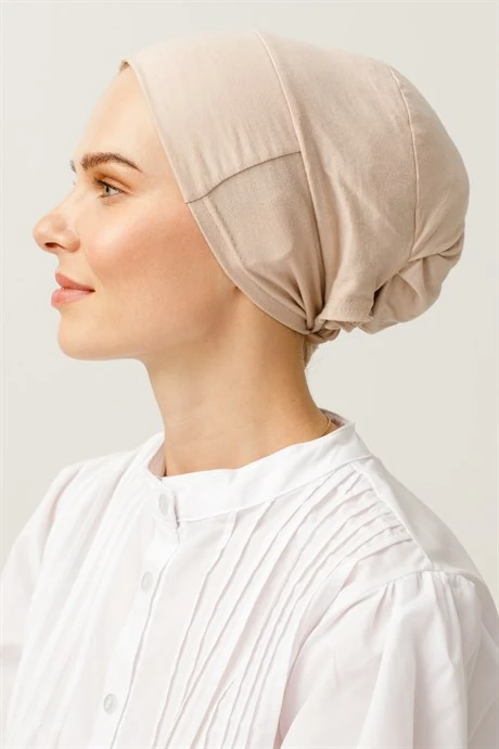 غطاء رأس بيج غير قابل للانزلاق بدون درزات
