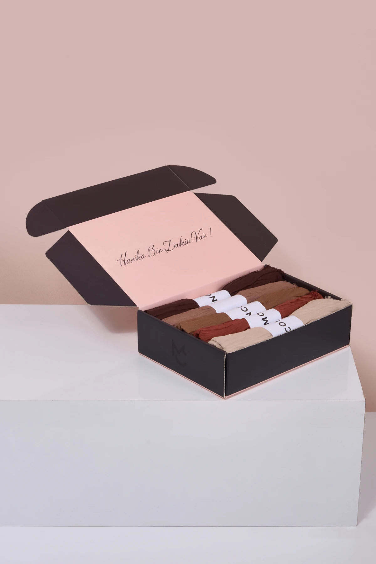 Piliseli Bambu Şal Color Box