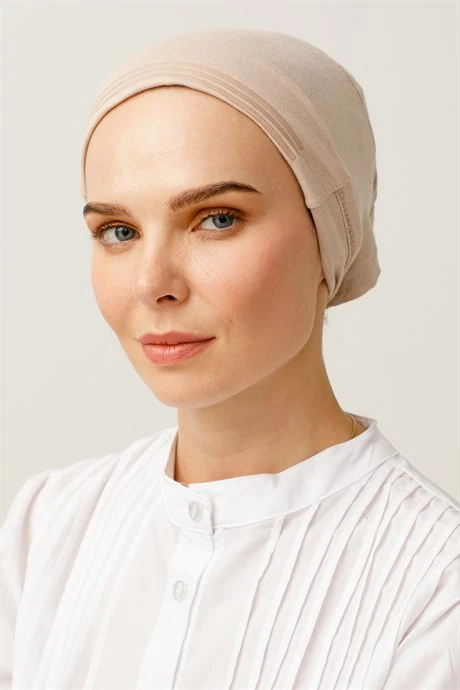 غطاء رأس بيج غير قابل للانزلاق بدون درزات