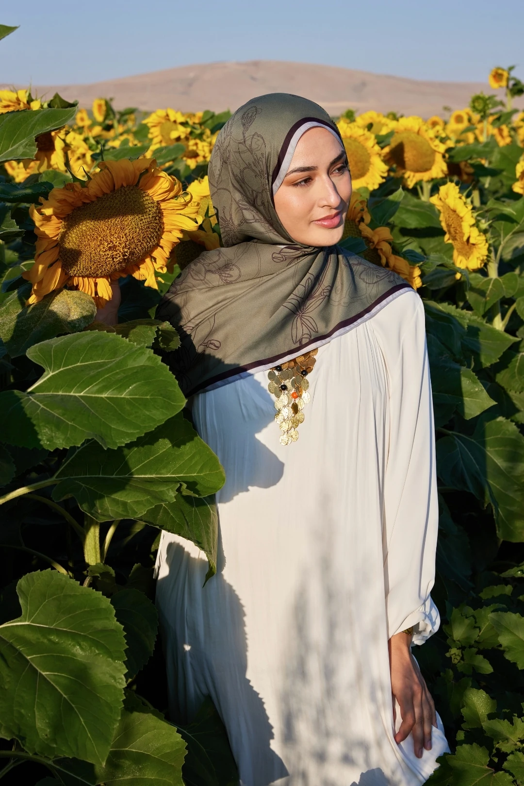 يكتا نمط شال الحرير ساكورا