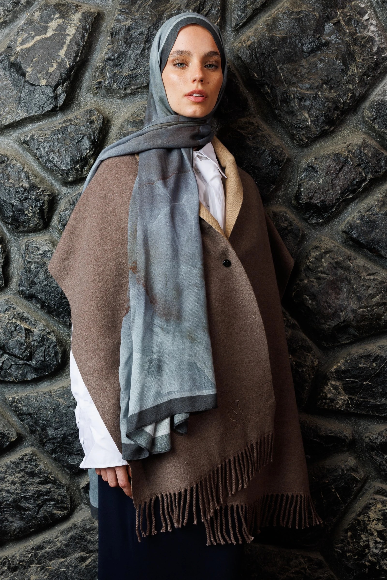 شال رامي بنمط موريل