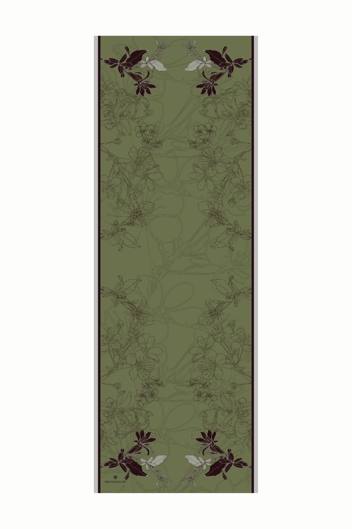 يكتا نمط شال الحرير ساكورا