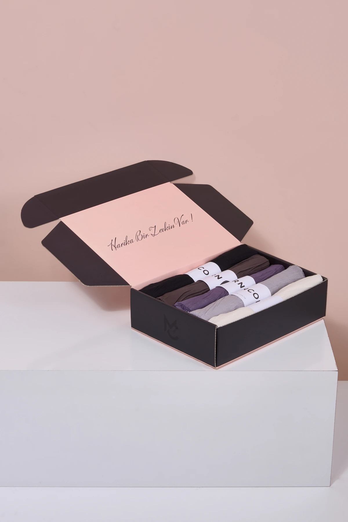 Piliseli Bambu Şal Color Box