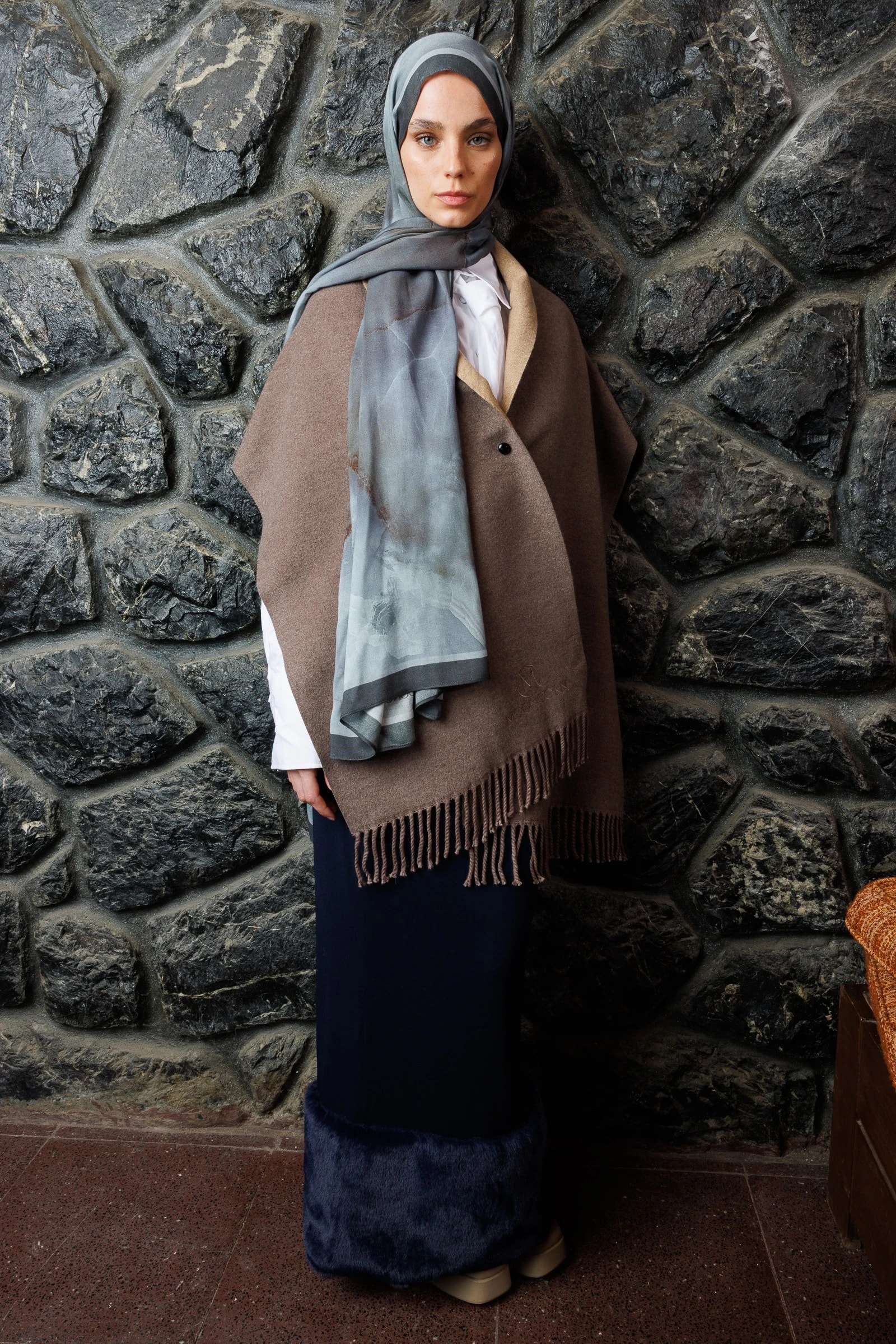 شال رامي بنمط موريل