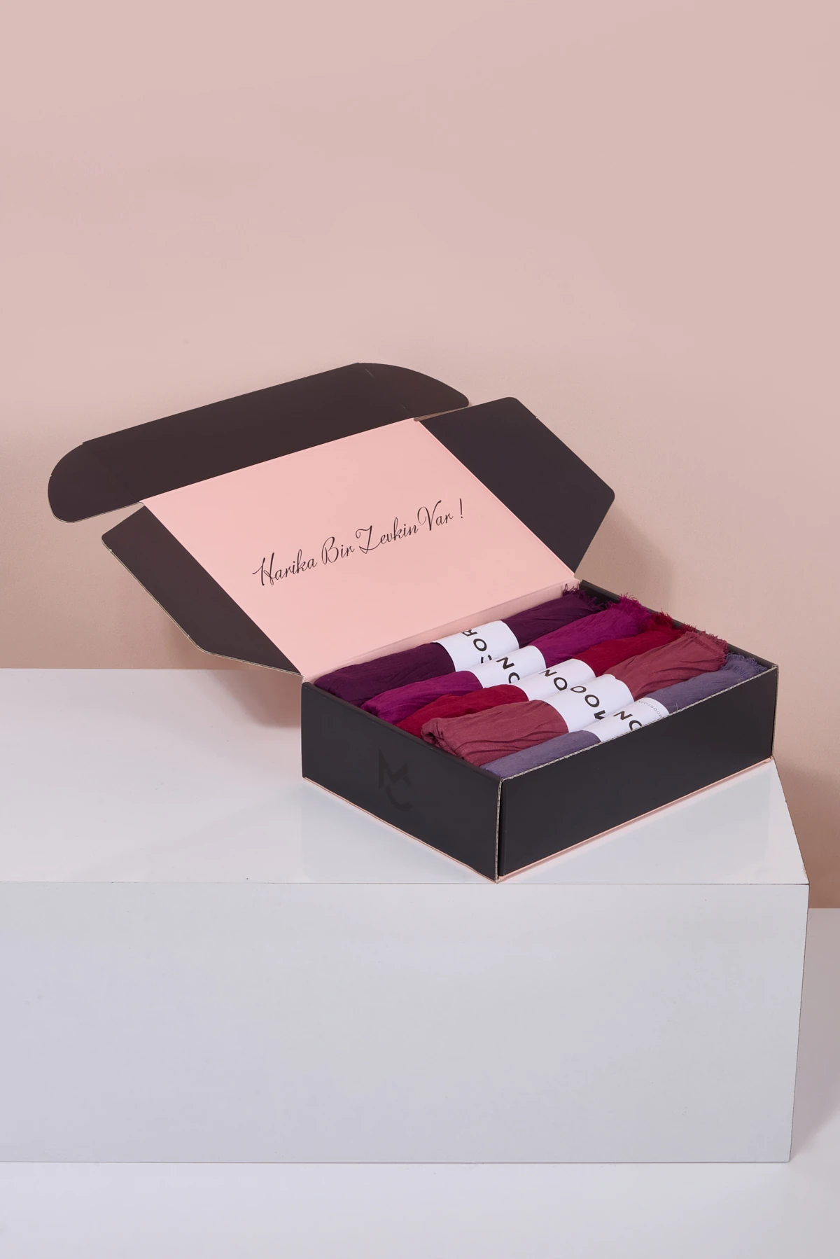 Piliseli Bambu Şal Color Box