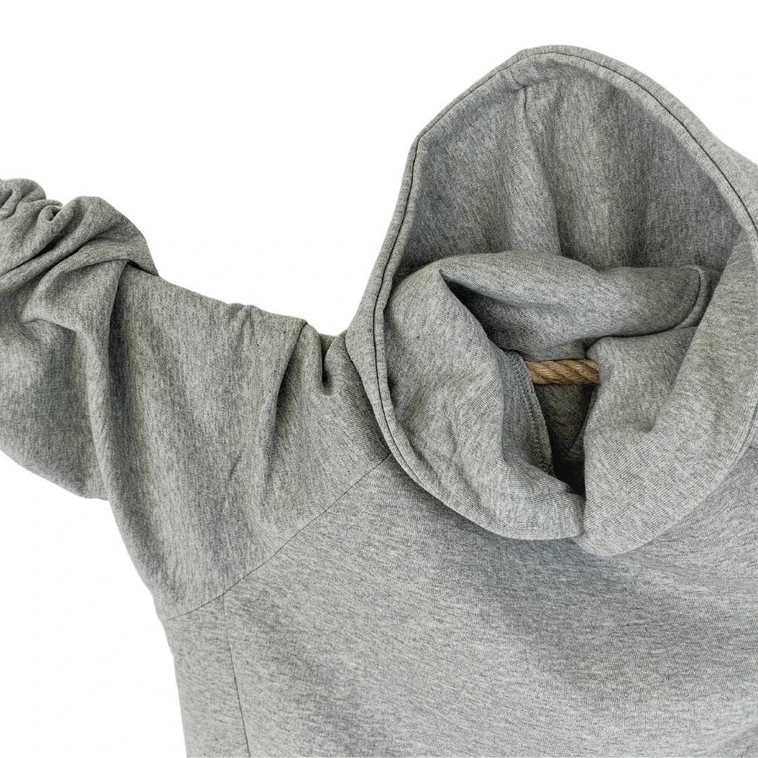 Outlet Kadın Gri Hoodie