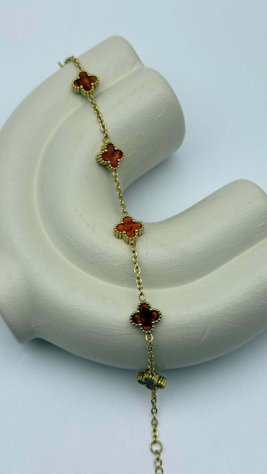 Çelik Yonca Bileklik