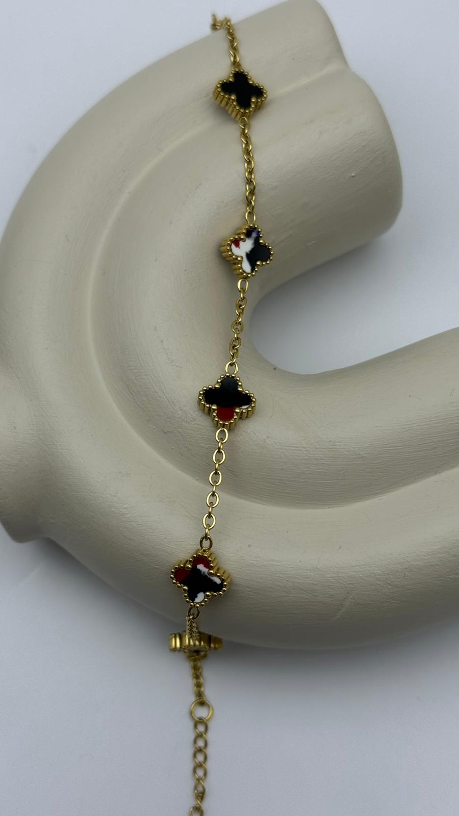 Çelik Yonca Bileklik