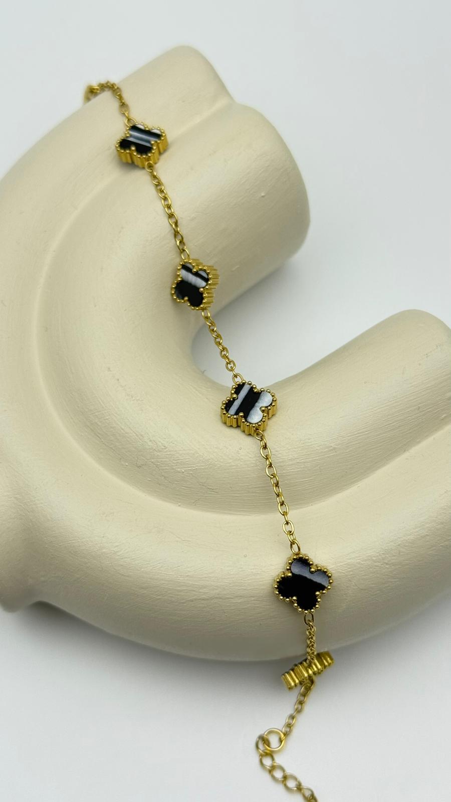 Çelik Yonca Bileklik