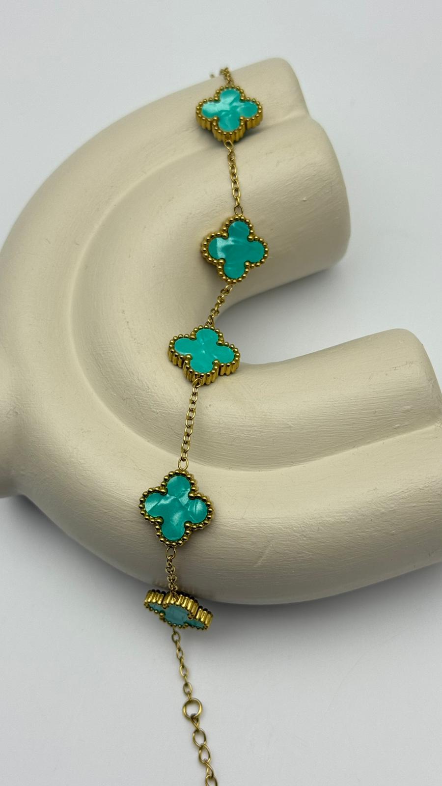 Çelik Yonca Bileklik