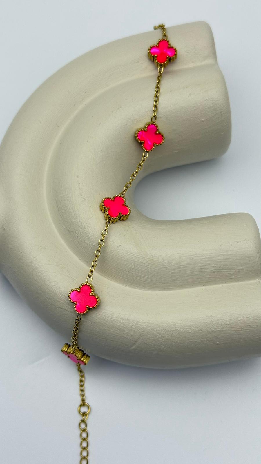 Çelik Yonca Bileklik