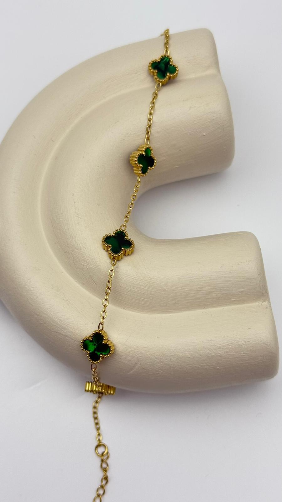 Çelik Yonca Bileklik