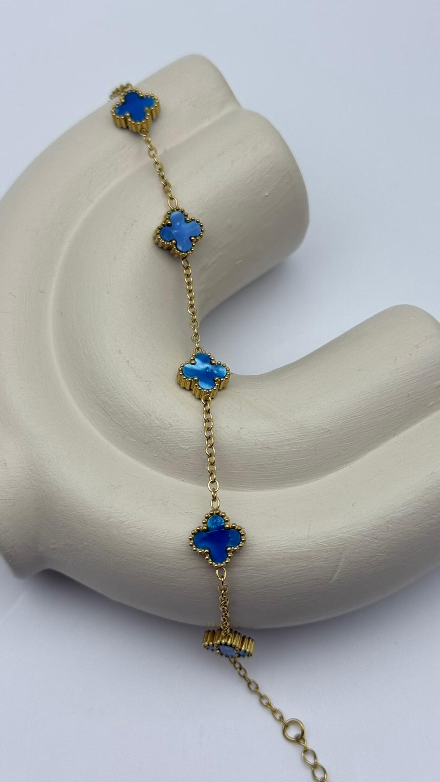 Çelik Yonca Bileklik