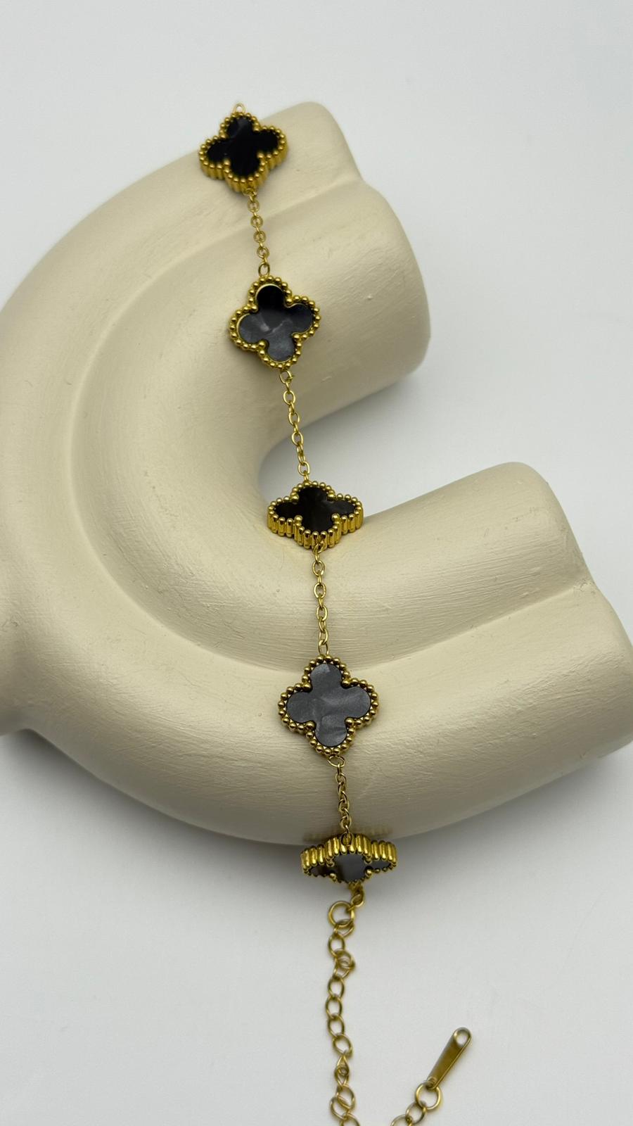 Çelik Yonca Bileklik