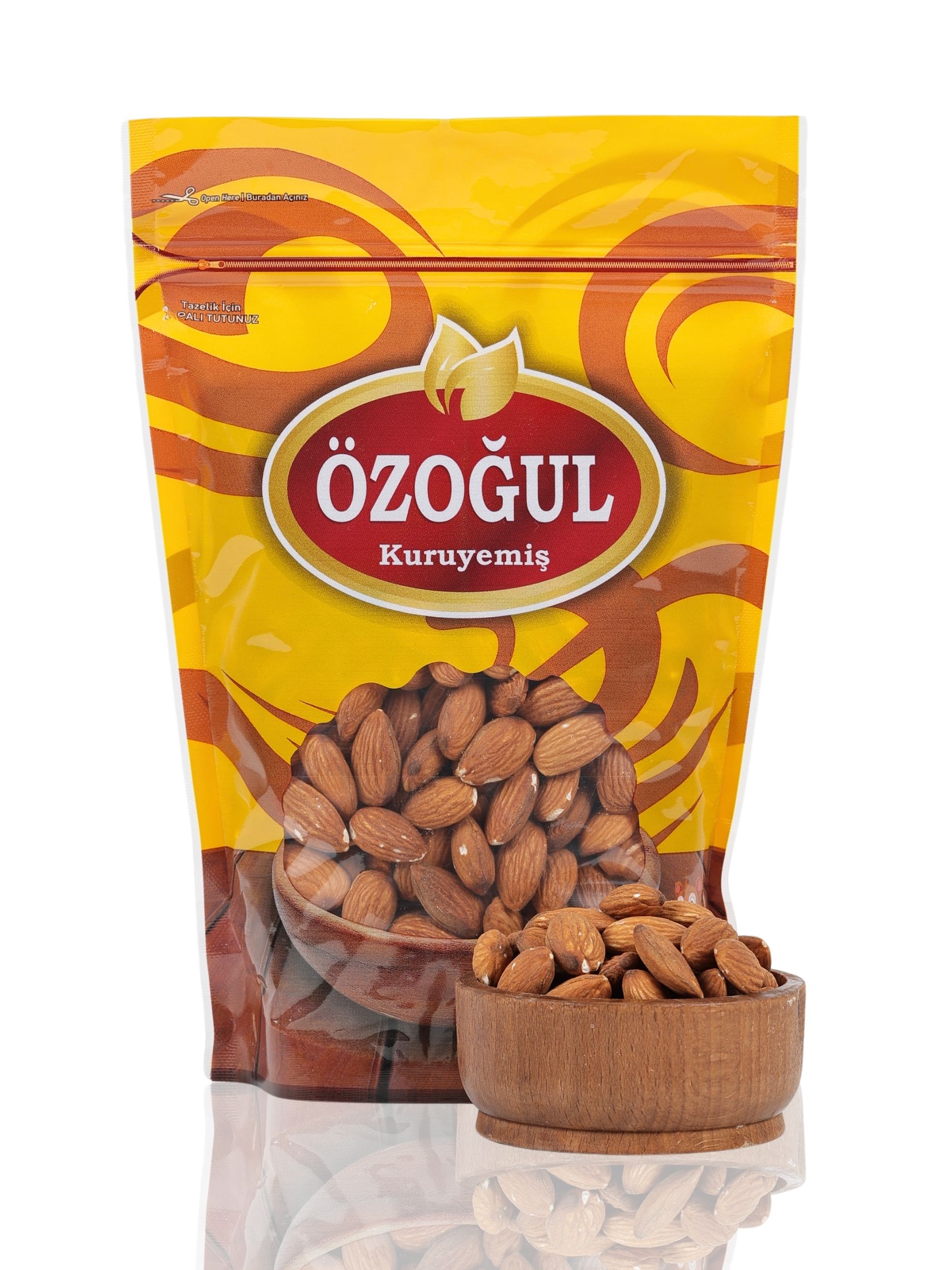 Özoğul Kuruyemiş Çiğ Badem - 1000 gr