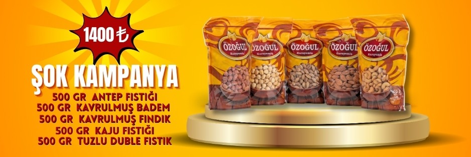 Özoğul Kuruyemiş Tanışma Paketi 2.5KG