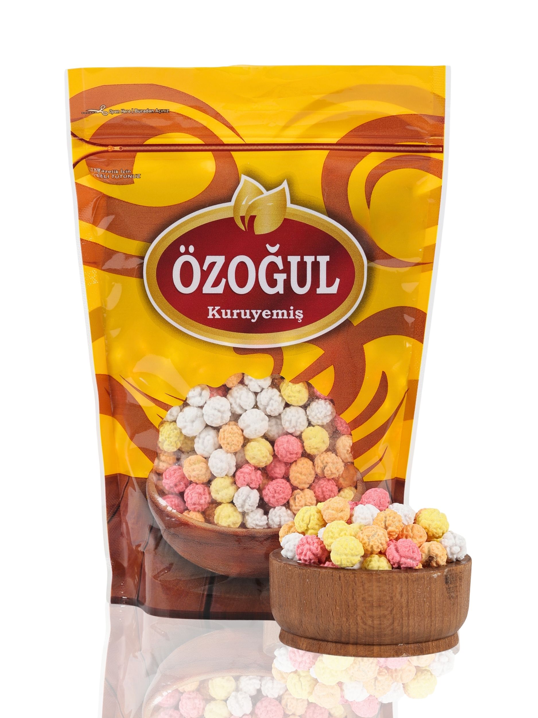 Özoğul Kuruyemiş Renkli Şekerli Leblebi - 1000 gr