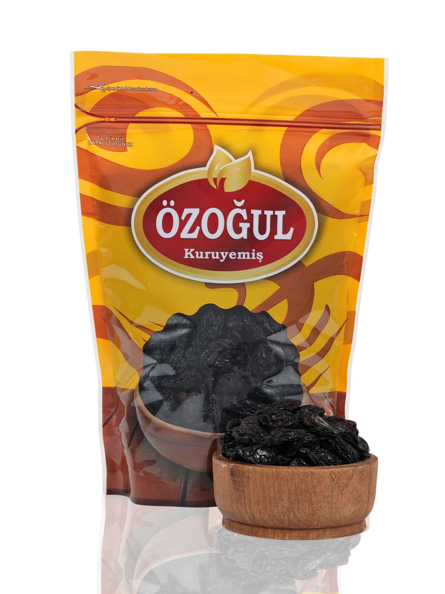 Özoğul Kuruyemiş Çekirdekli Siyah Üzüm Kurusu - 250 gr