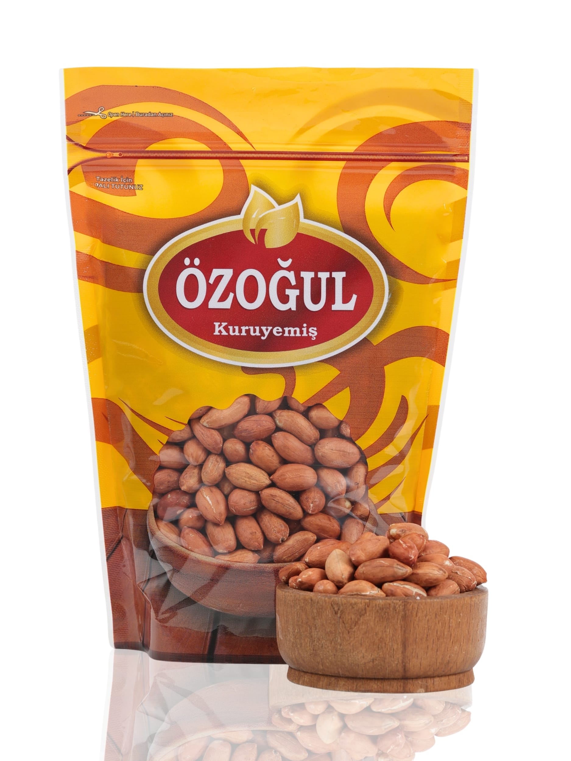 Özoğul Kuruyemiş Kavrulmuş Tuzsuz Double Fıstık - 250 gr