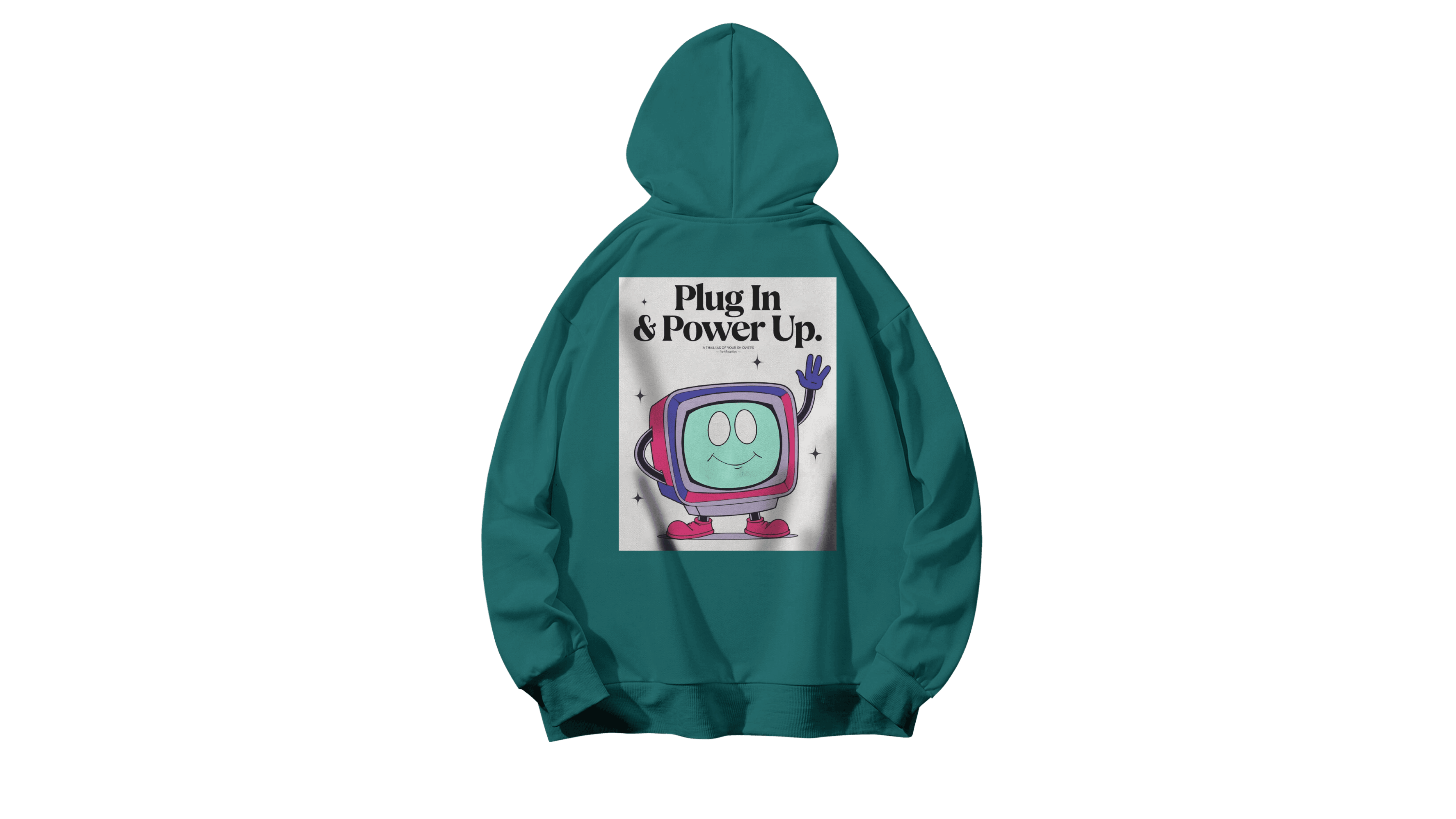 Suplug Kapüşonlu Hoodie