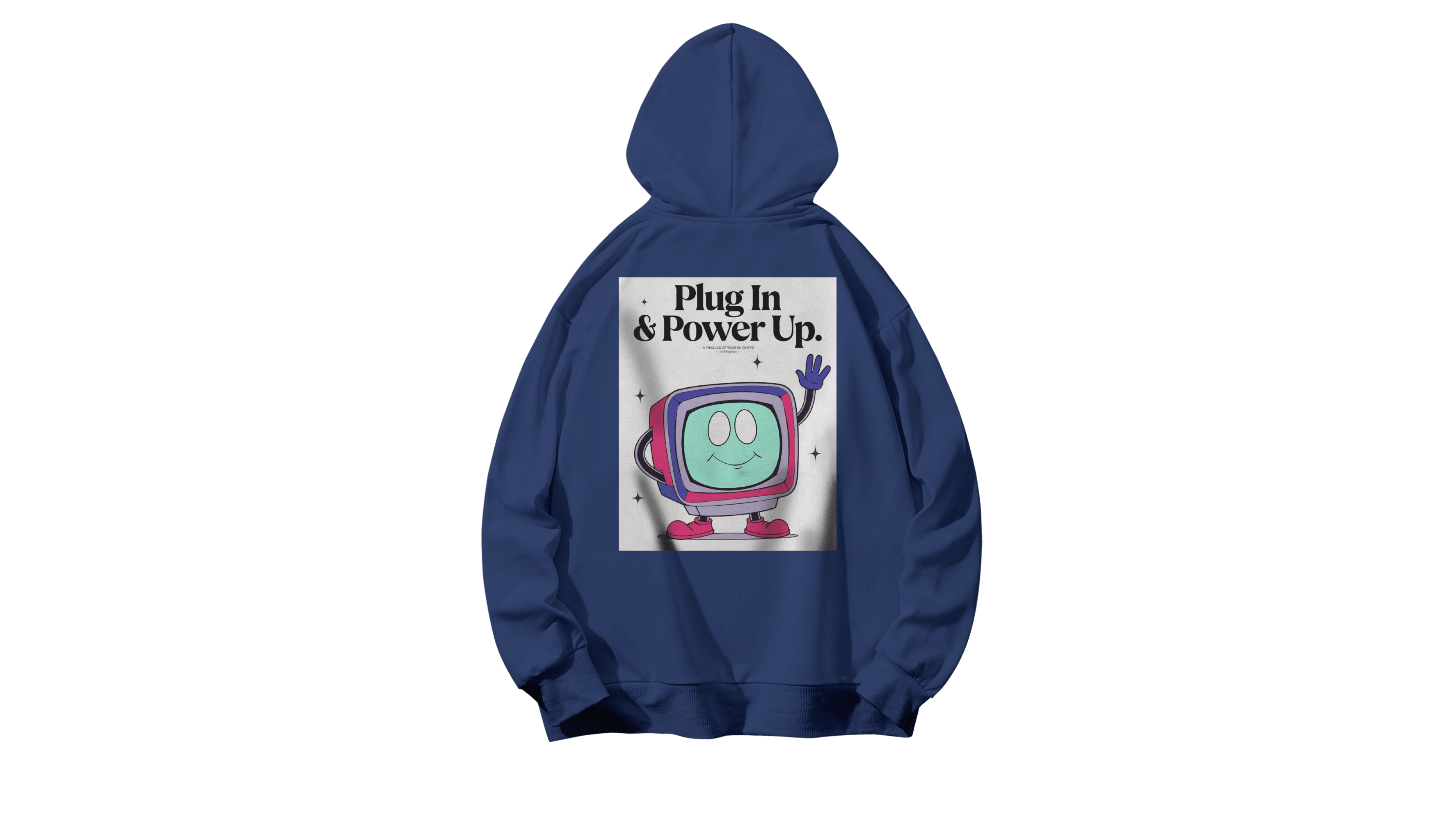 Suplug Kapüşonlu Hoodie
