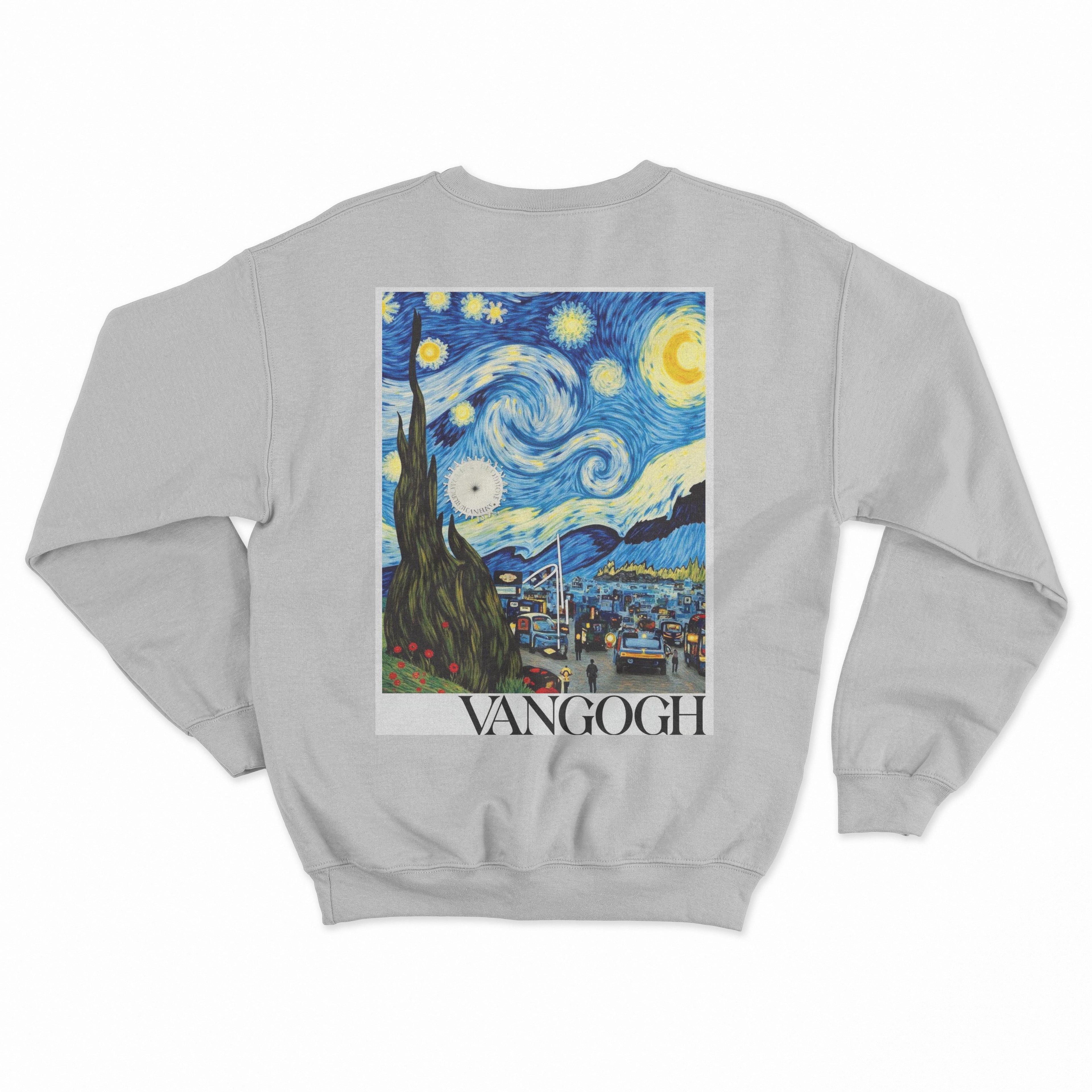 Van Gogh Sweatshirt - Beyaz
