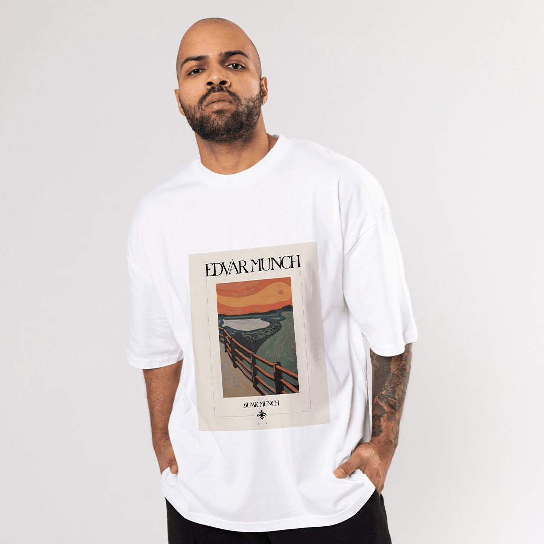 Edvard Munch Oversized T-Shirt