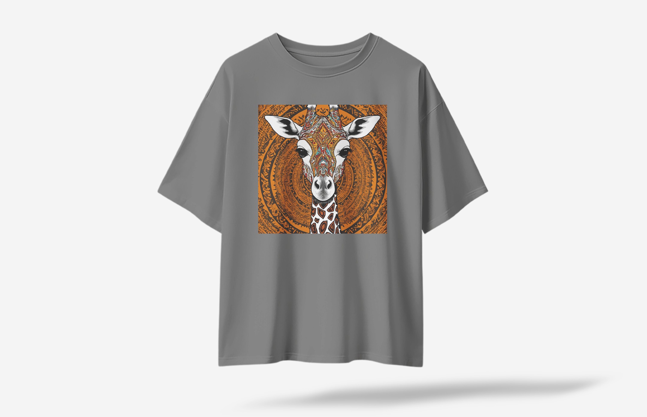 Astraffe Oversized T-Shirt - Gri