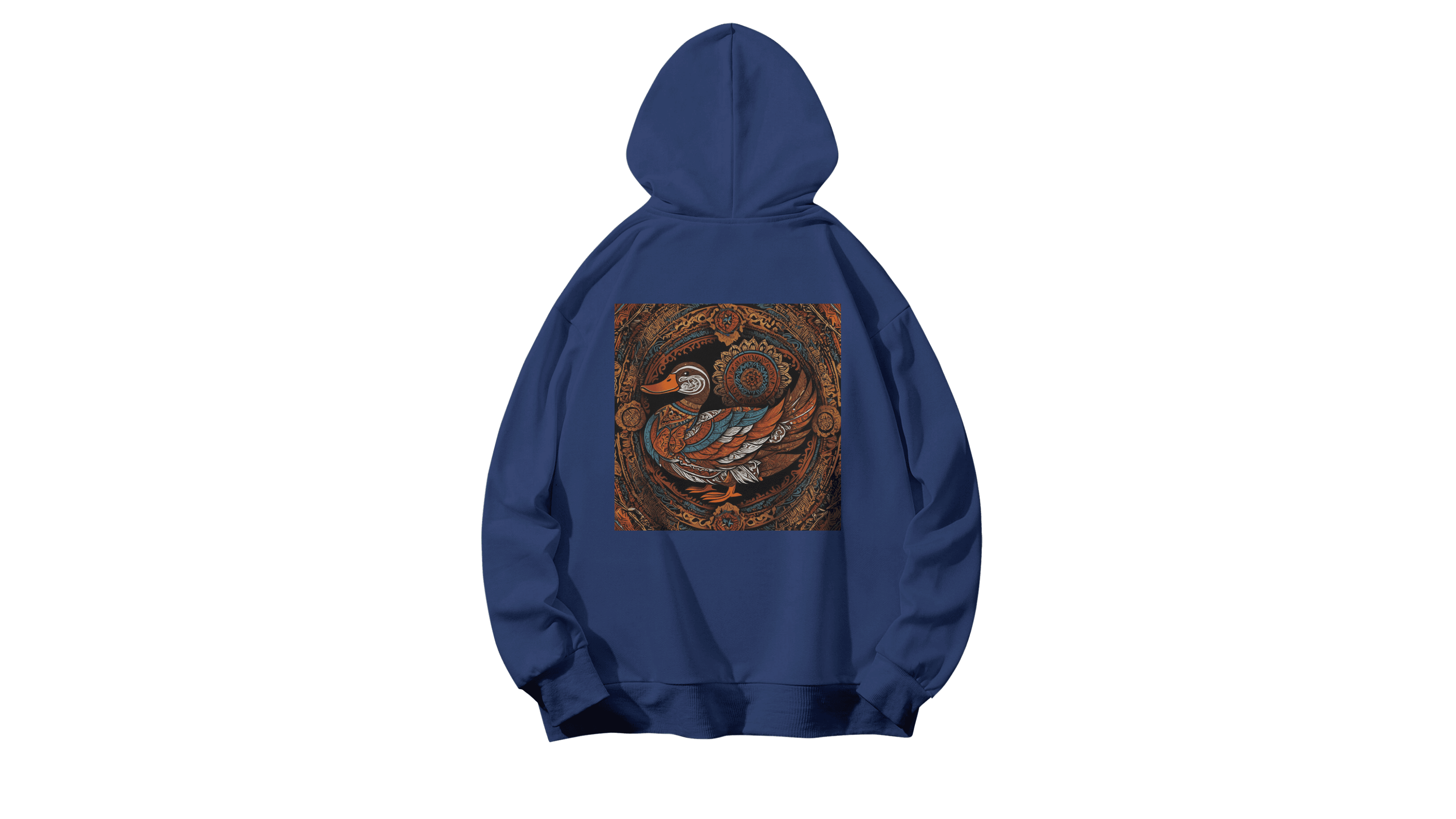 Psyduck Kapüşonlu Hoodie - Lacivert