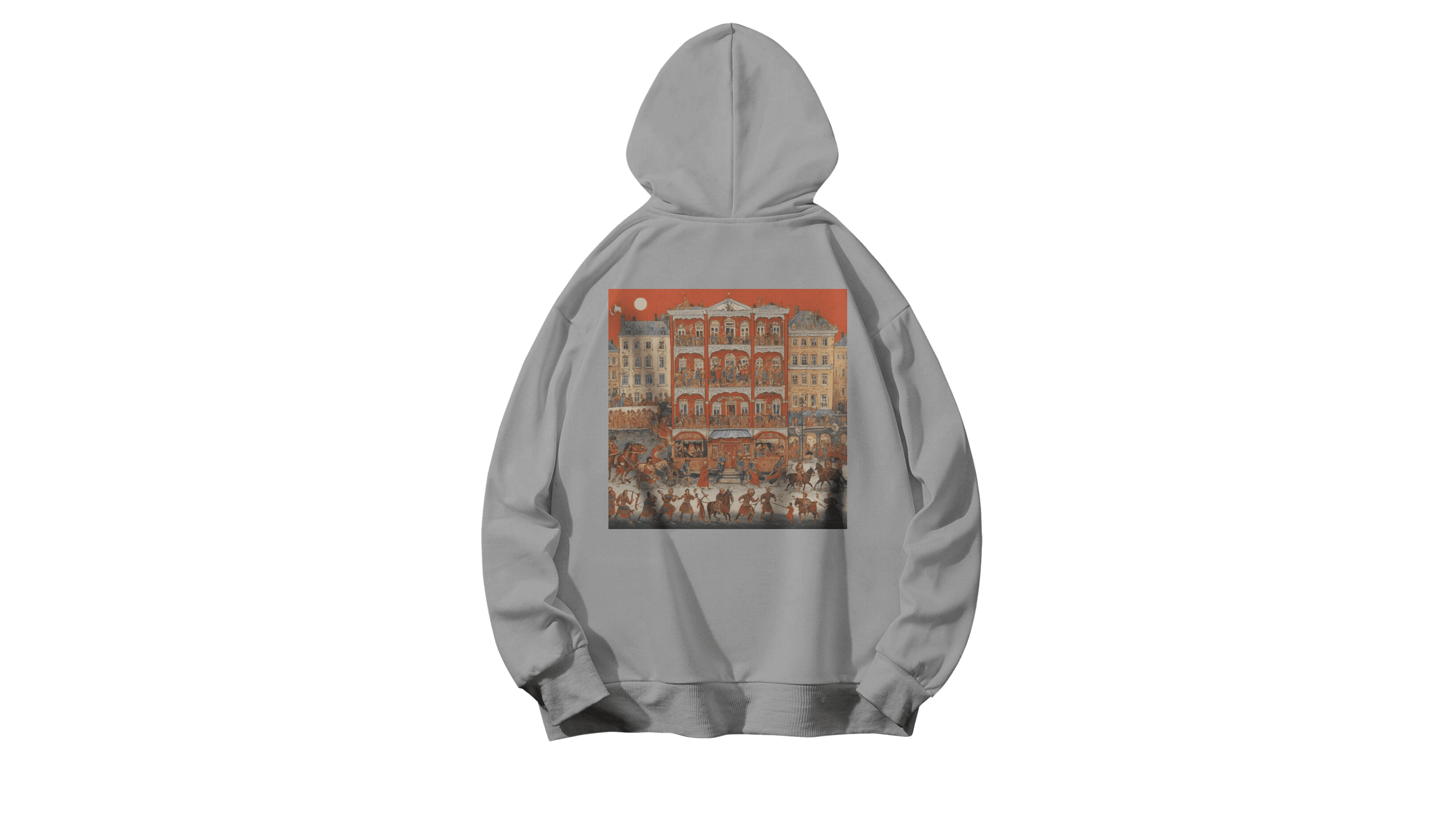 Hestia Kapüşonlu Hoodie - Gri