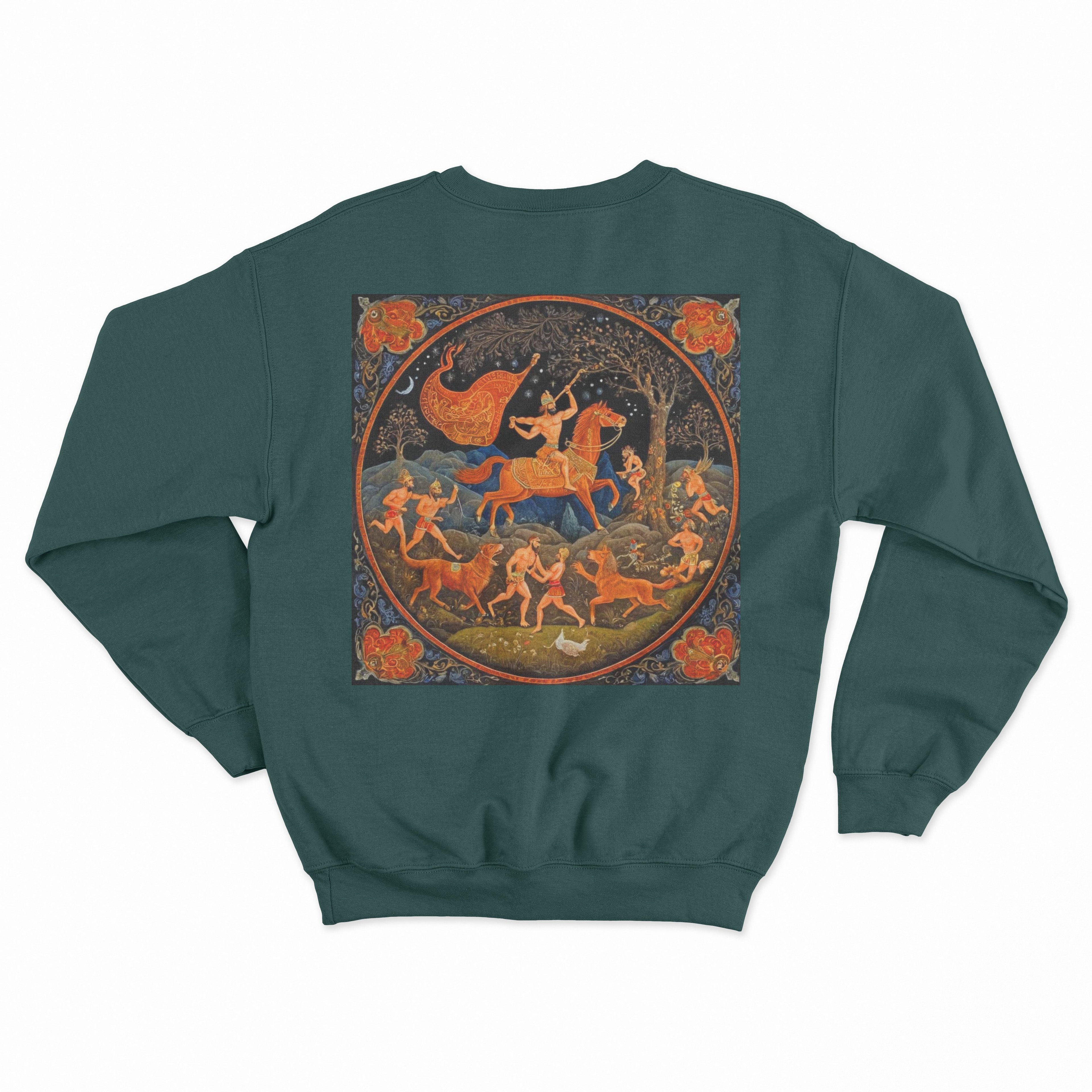 Ares Sweatshirt - Koyu Yeşil