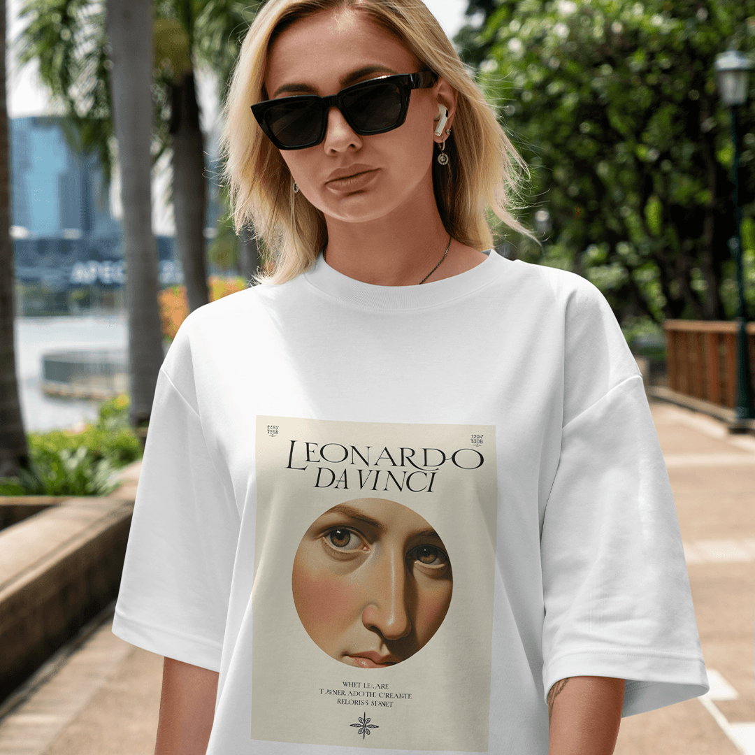 Da Vinci Oversized T-Shirt