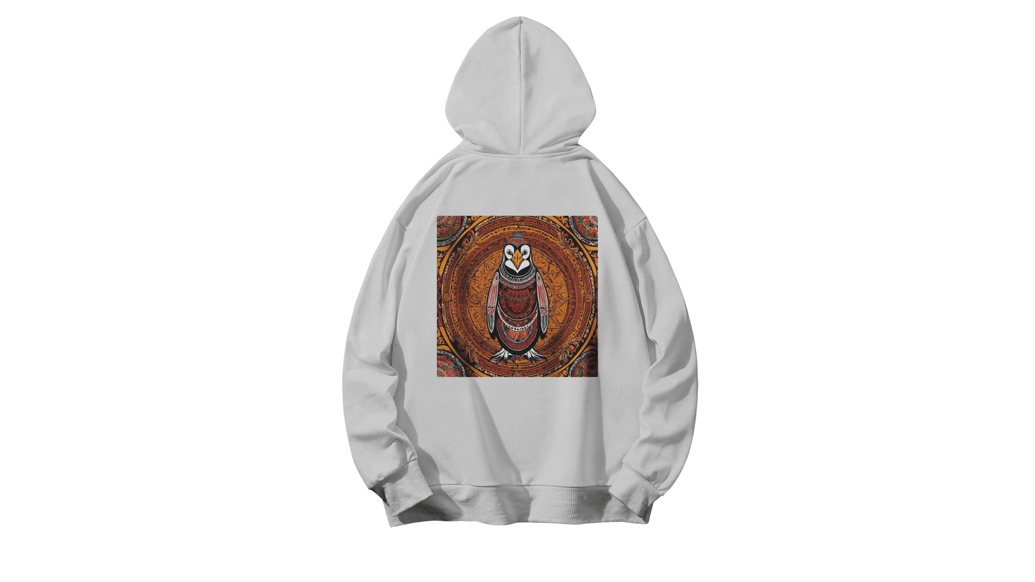 Hypnoguin Kapüşonlu Hoodie - Beyaz