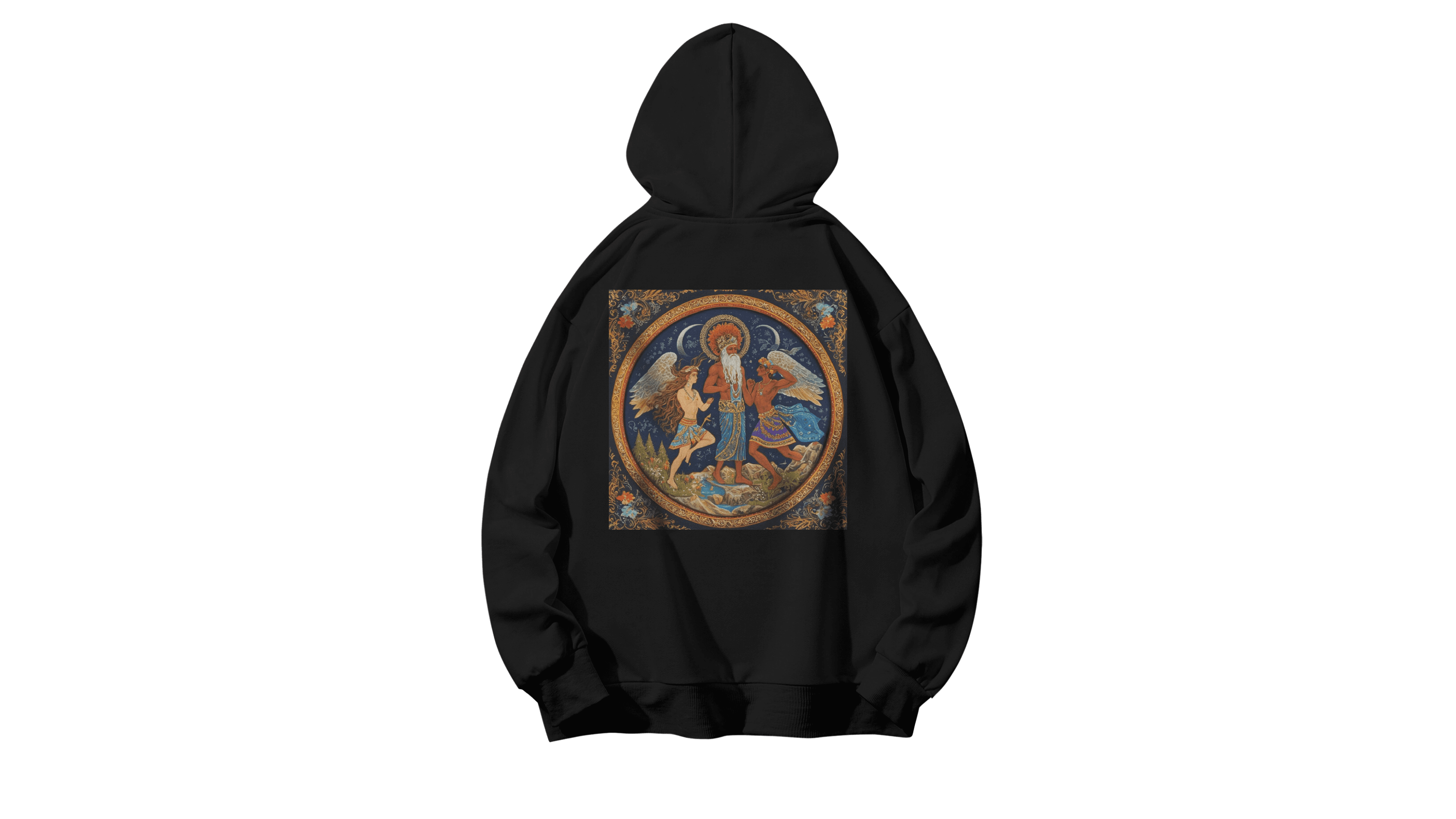 Zenos Kapüşonlu Hoodie - Siyah