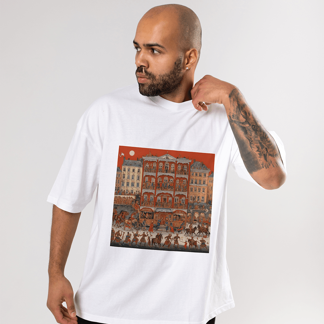 Hestia Oversized T-Shirt - Beyaz