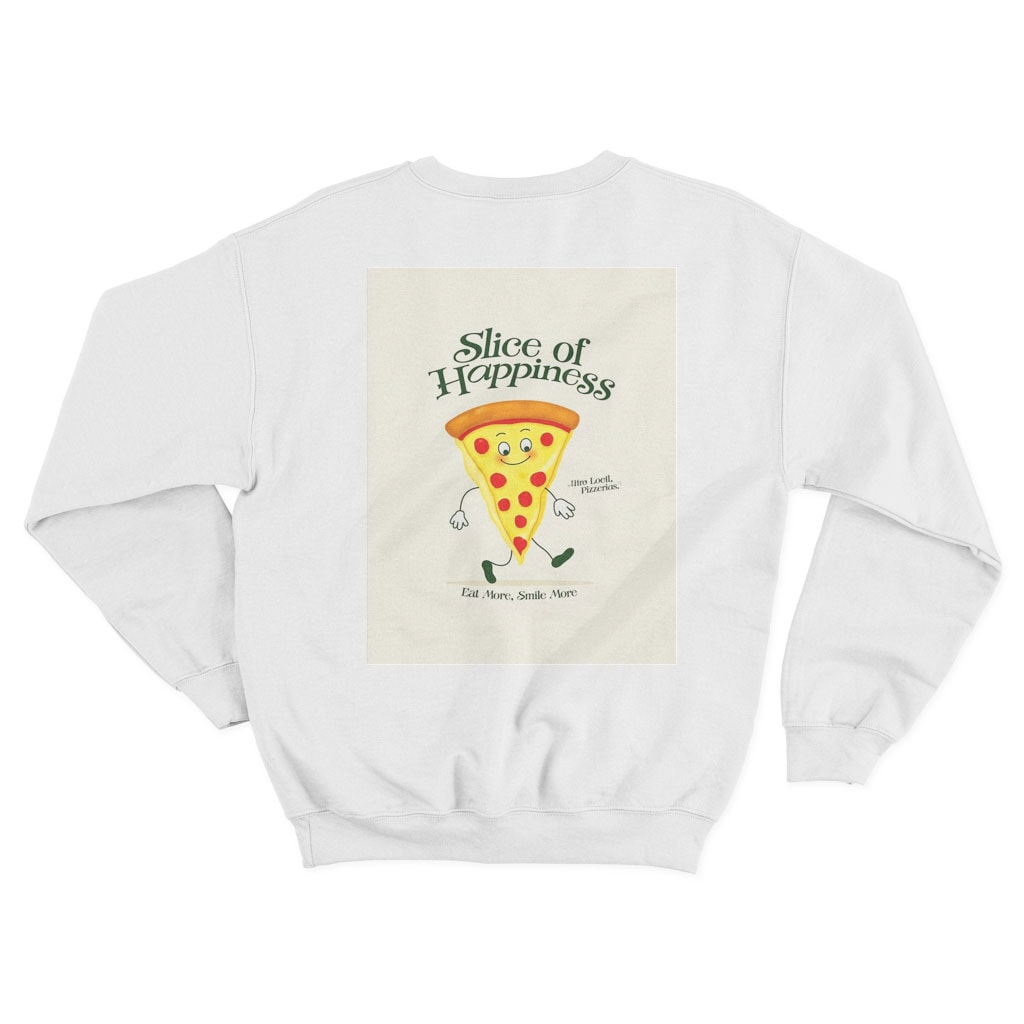 Supizza Sweatshirt - Beyaz