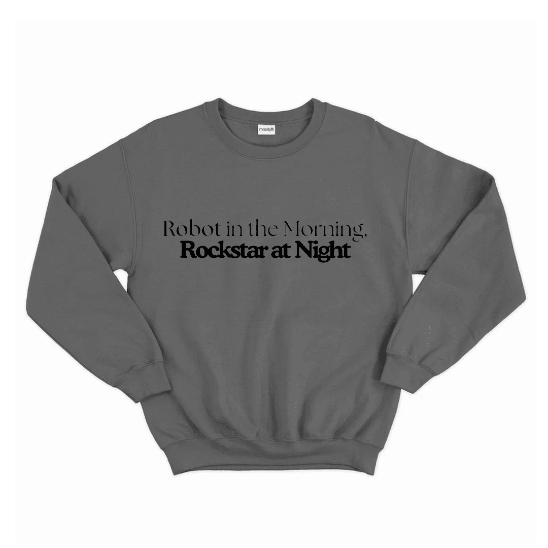 Rockstar Sweatshirt - Gri