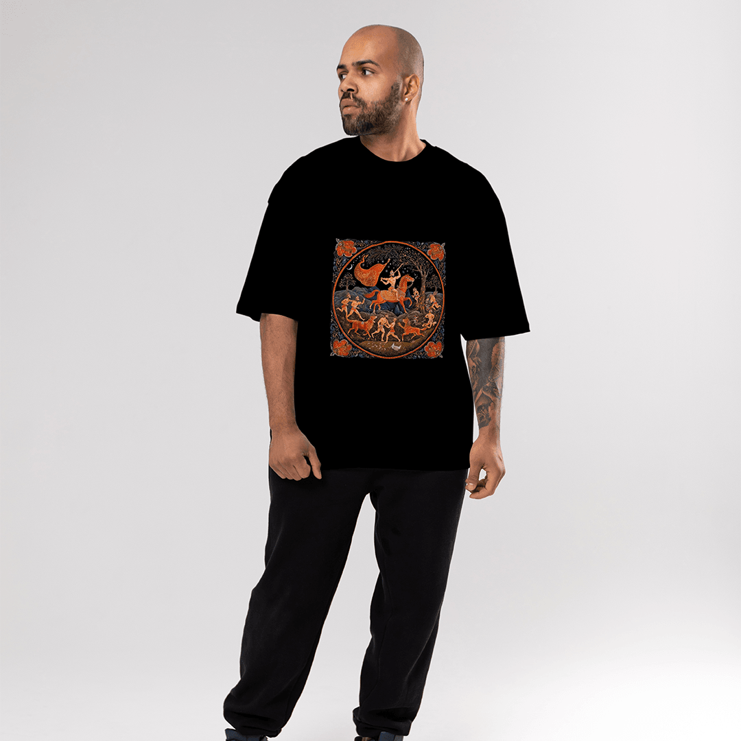 Ares Oversized T-Shirt - Siyah