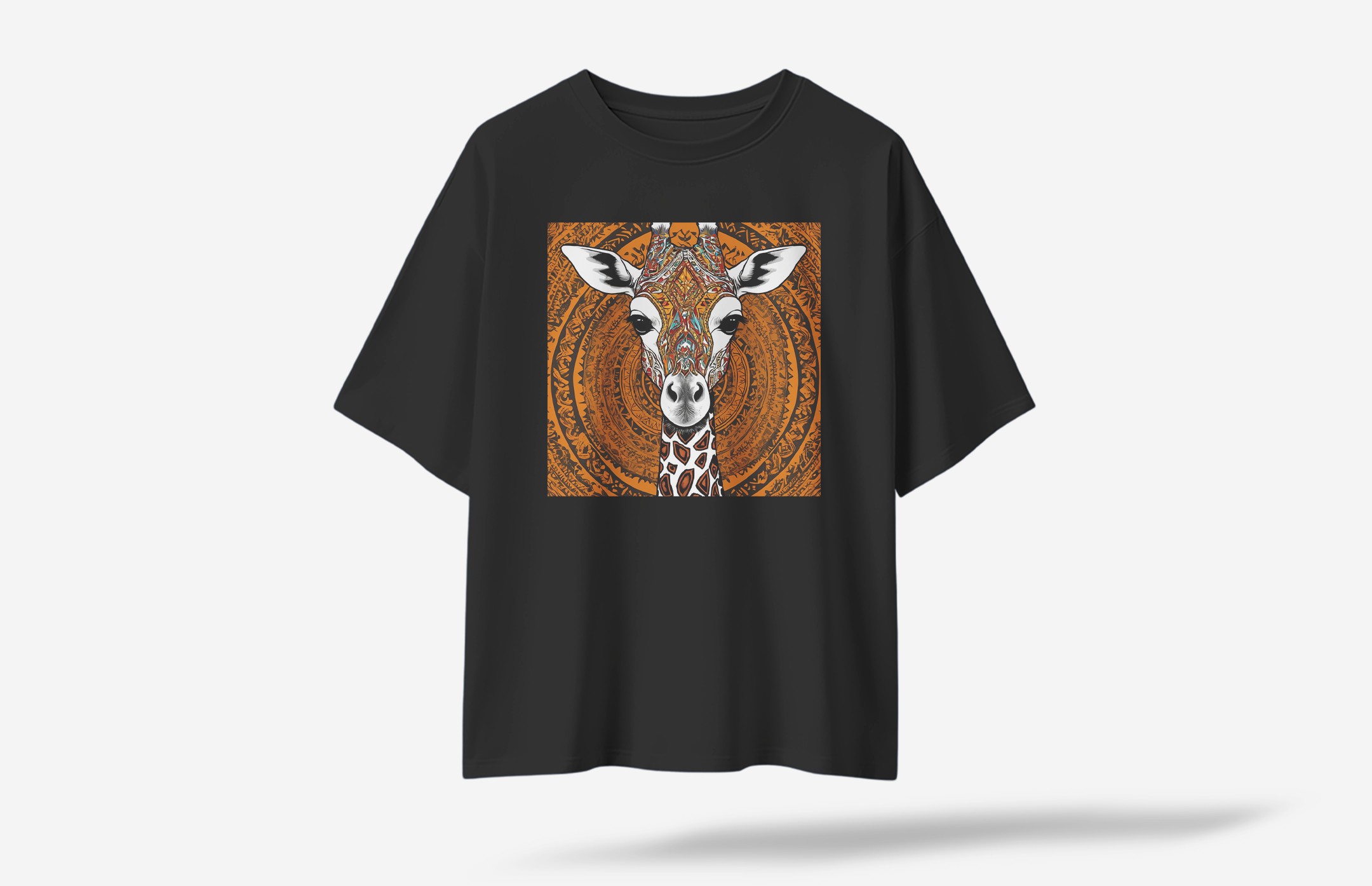 Astraffe Oversized T-Shirt - Siyah